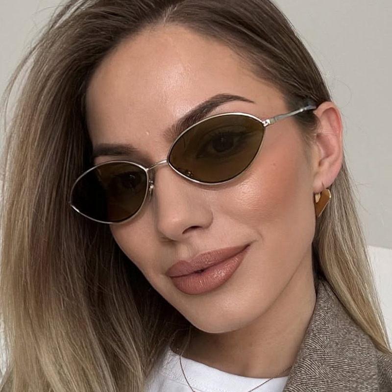 Vintage Outdoor Fashion - نظارات شمسية نسائية بتصميم عين القطة