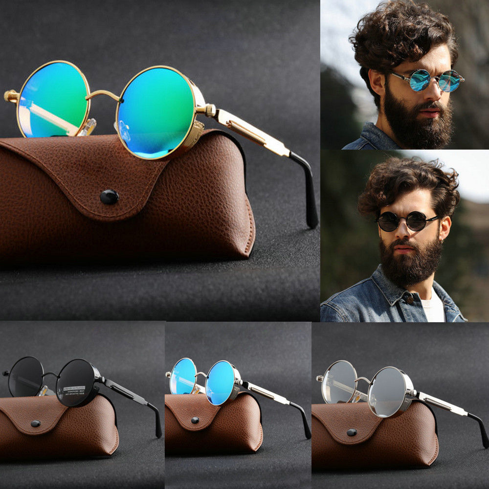 Vintage Outdoor Fashion - نظارات شمسية جديدة من المعدن بتصميم