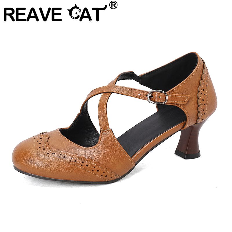 REAVE CAT Vintage النساء مضخات - مراجعة Vintage Fashion Online وسعره
