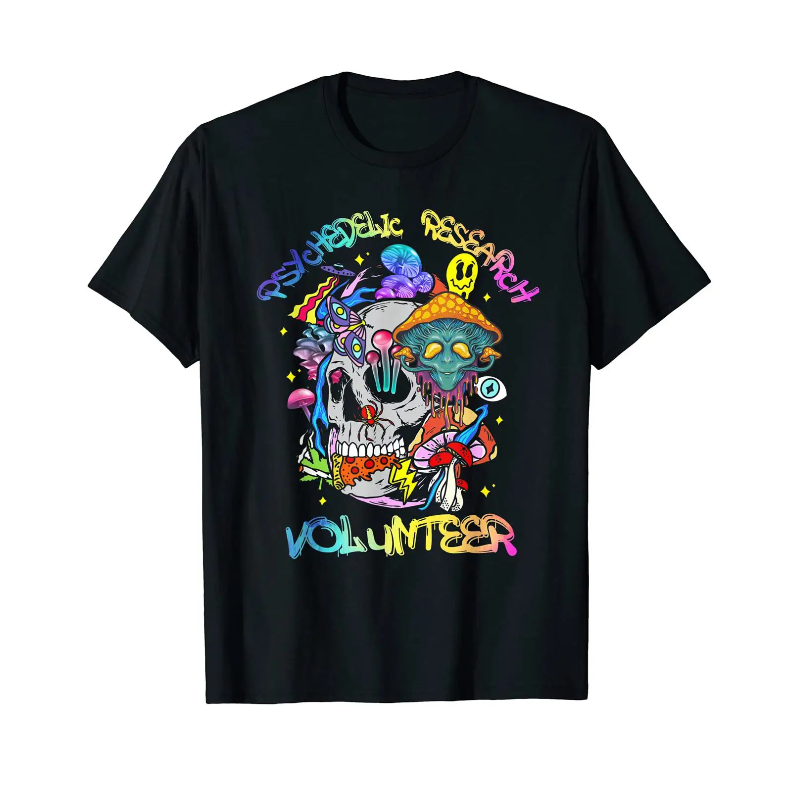 تي شيرت Psychedelic Mushroom R - مراجعة Vintage Fashion Research وسعره