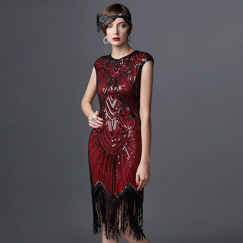 فستان فلابر بتصميم عشرينيات ال - مراجعة Vintage Fashion Dresses وسعره